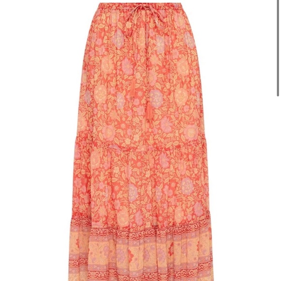 NWT Spell Love Story Maxi Skirt - Picture 5 of 9